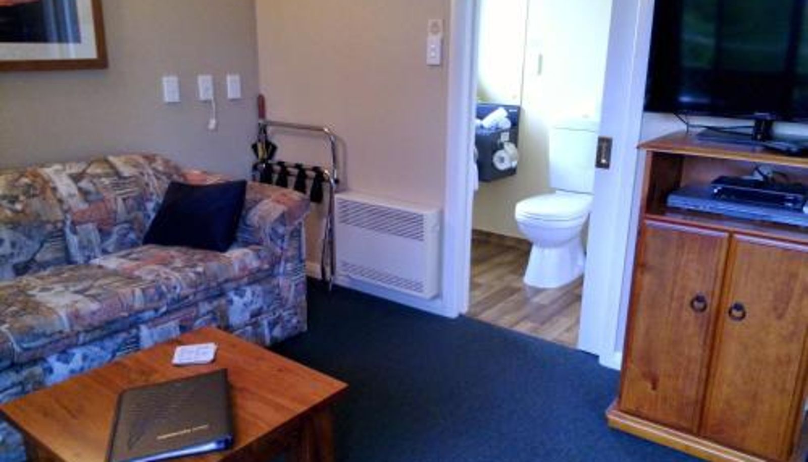 Badkamer - Lake Roxburgh Lodge