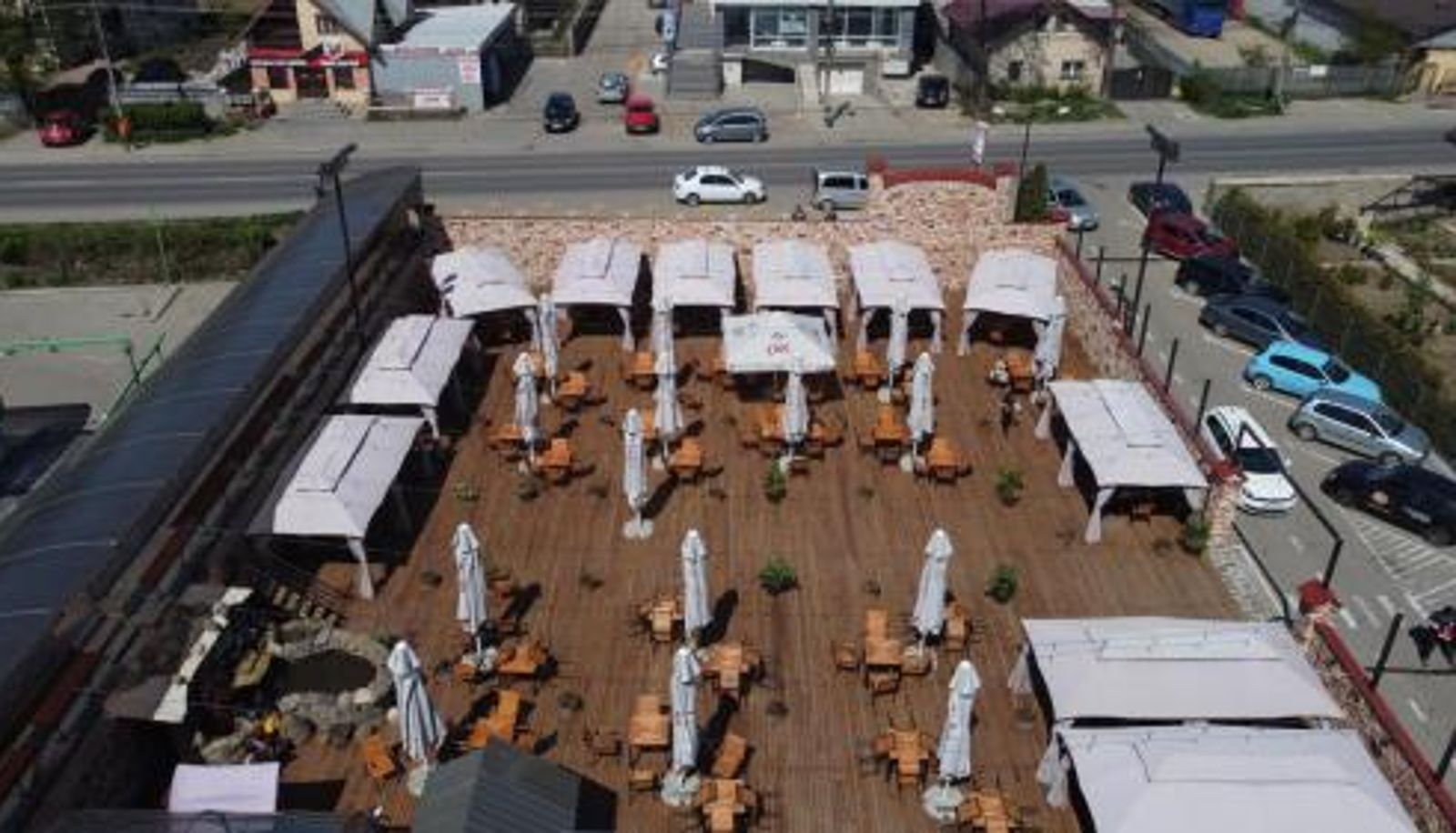 Frühstücksraum innerhalb des Restaurants - Complex Ramiro