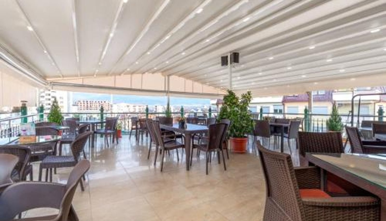 Terras - Hotel Green Center Gili