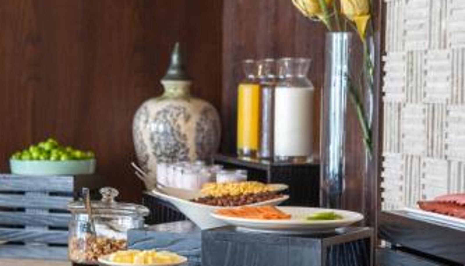 Frühstücksraum innerhalb des Restaurants - Hotel Adamo