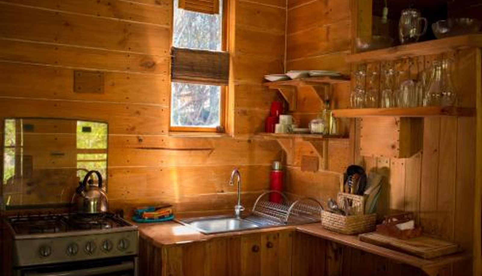 Kitchen - Haiku Cabañas Panorámicas