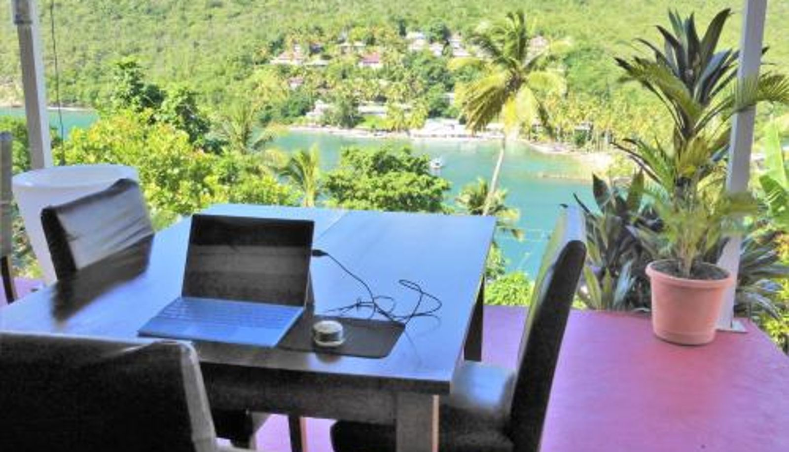 Terasse - Marigot Palms Luxury Caribbean Apartment Suites