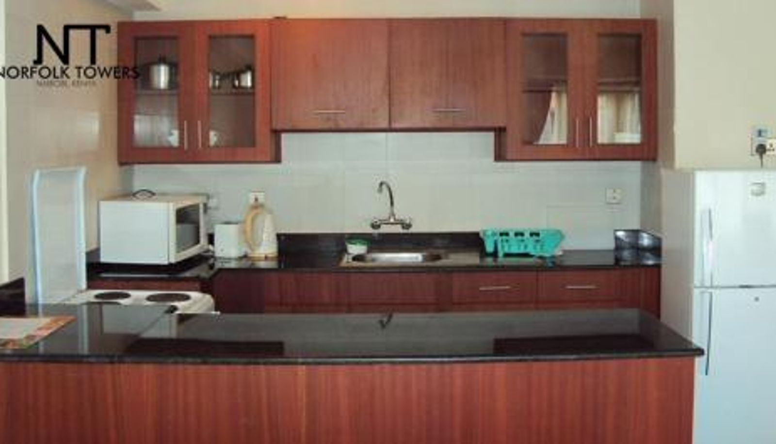Cocina - City Centre CBD Norfolk Towers Serviced Apartment -Nairobi