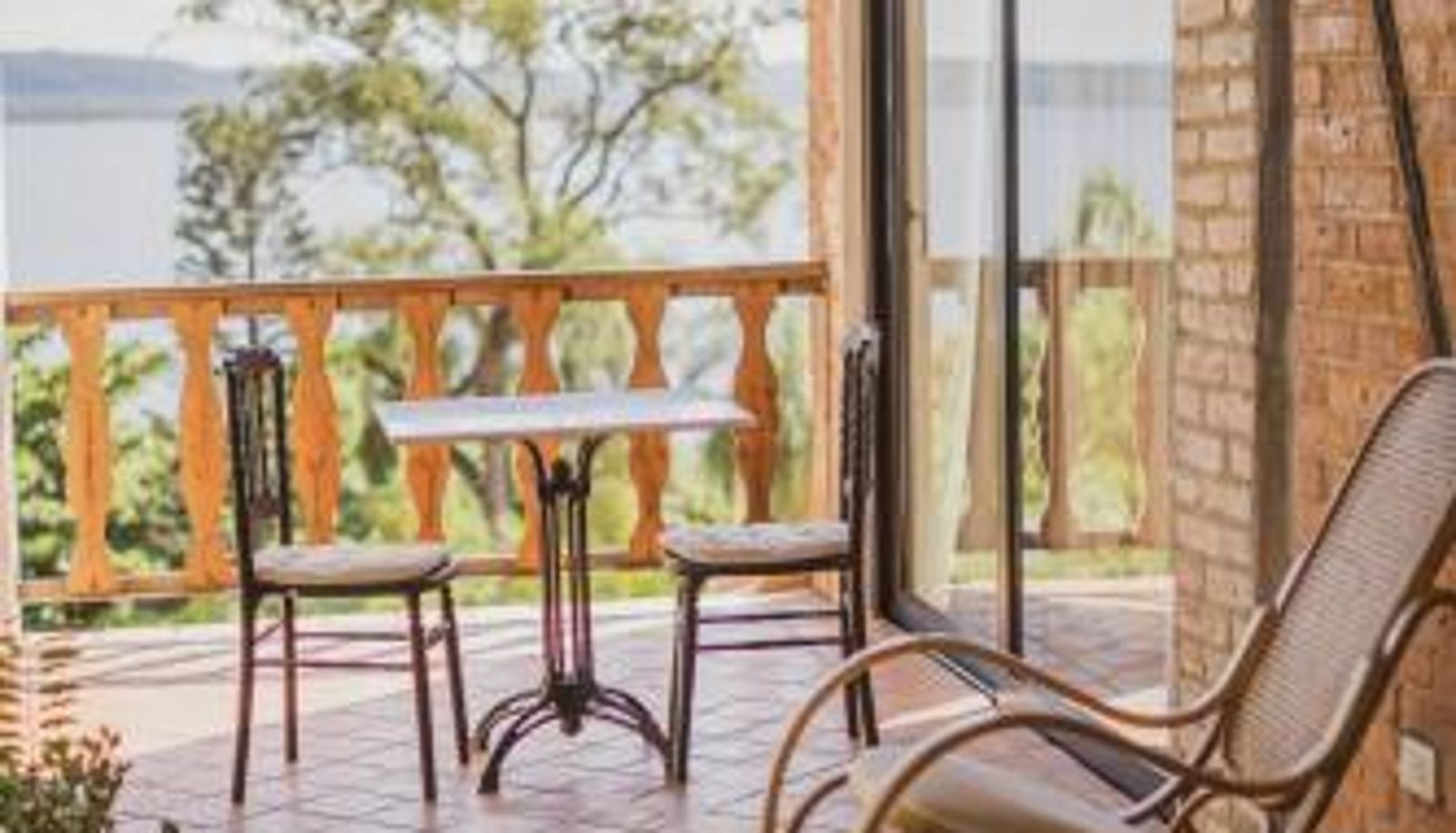 Terrace - Casa Del Val - Villa María Hotel