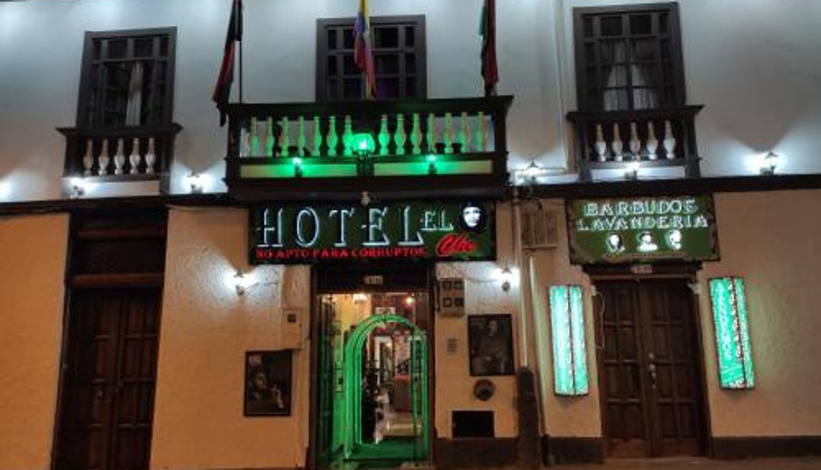 Info - Hotel el Che No apto para corruptos