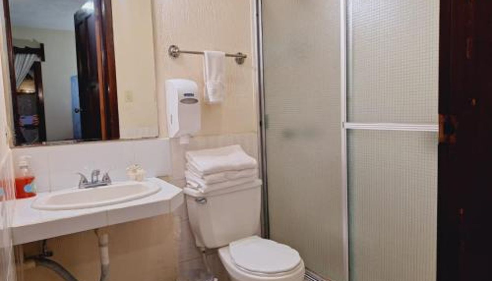 Badezimmer - Hotel Posada San Miguel