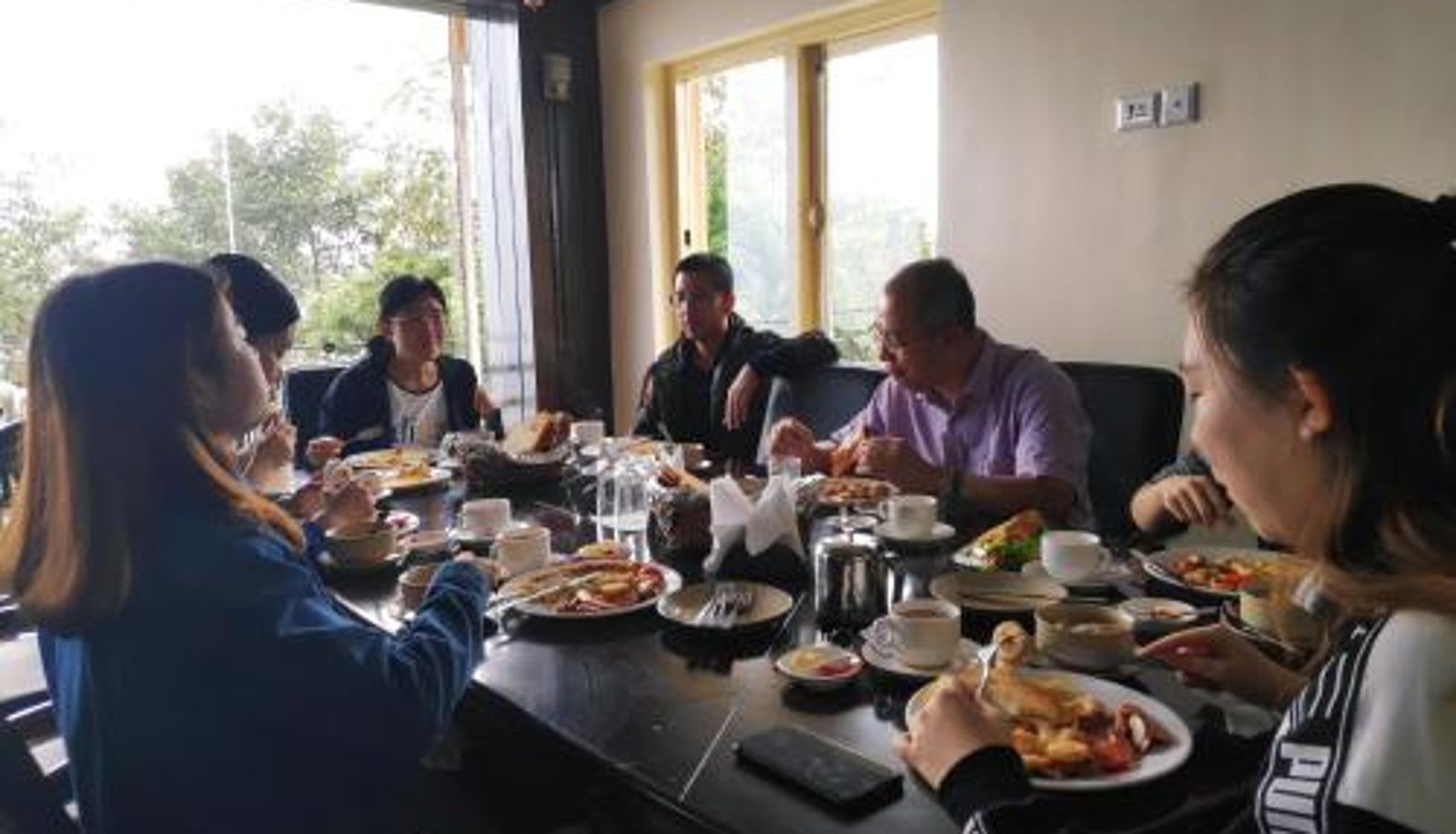 Breakfast room within the restaurant - Hotel Green Valley Nagarkot