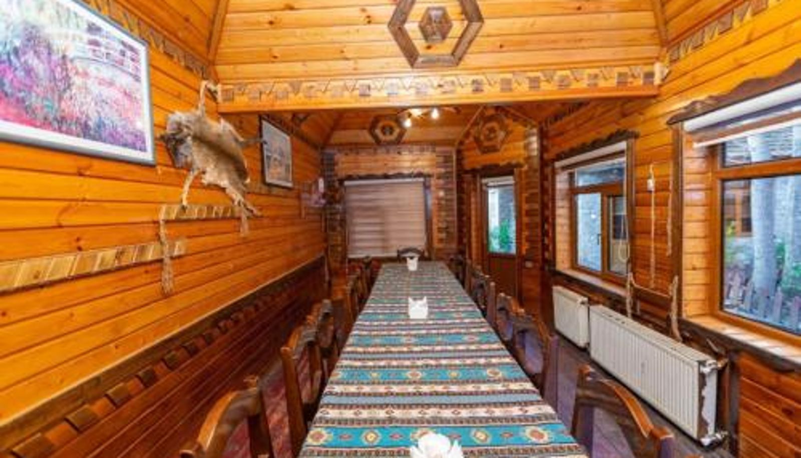 Breakfast room within the restaurant - Gabala Karvan Hotel