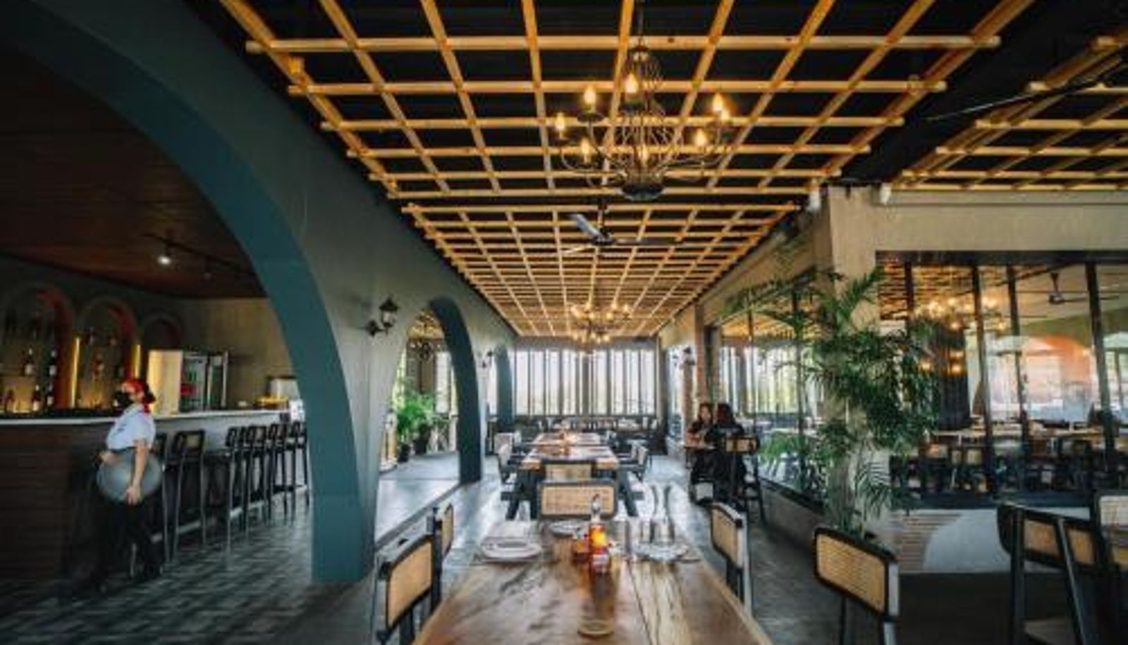Breakfast room within the restaurant - MelSol Hotel