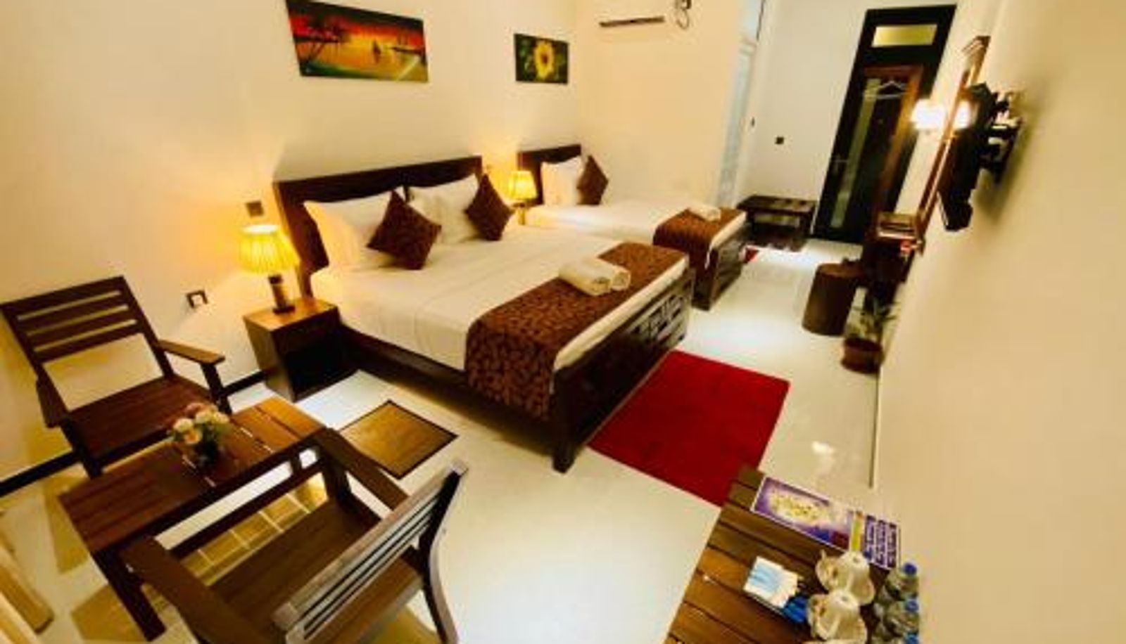 Dreibettzimmer - Airport Faith Hotel