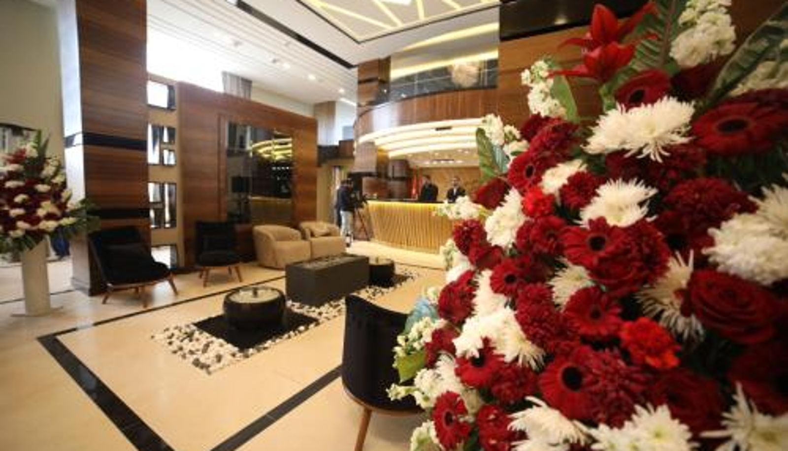 Receptie - فندق صحارى الخليج Sahara Gulf Hotel Apartments