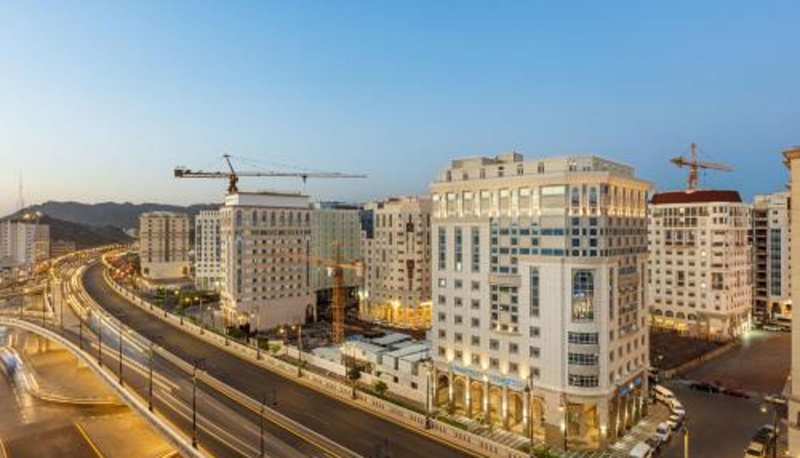 Zewnętrzna część hotelu - Diwan Rose Hotel