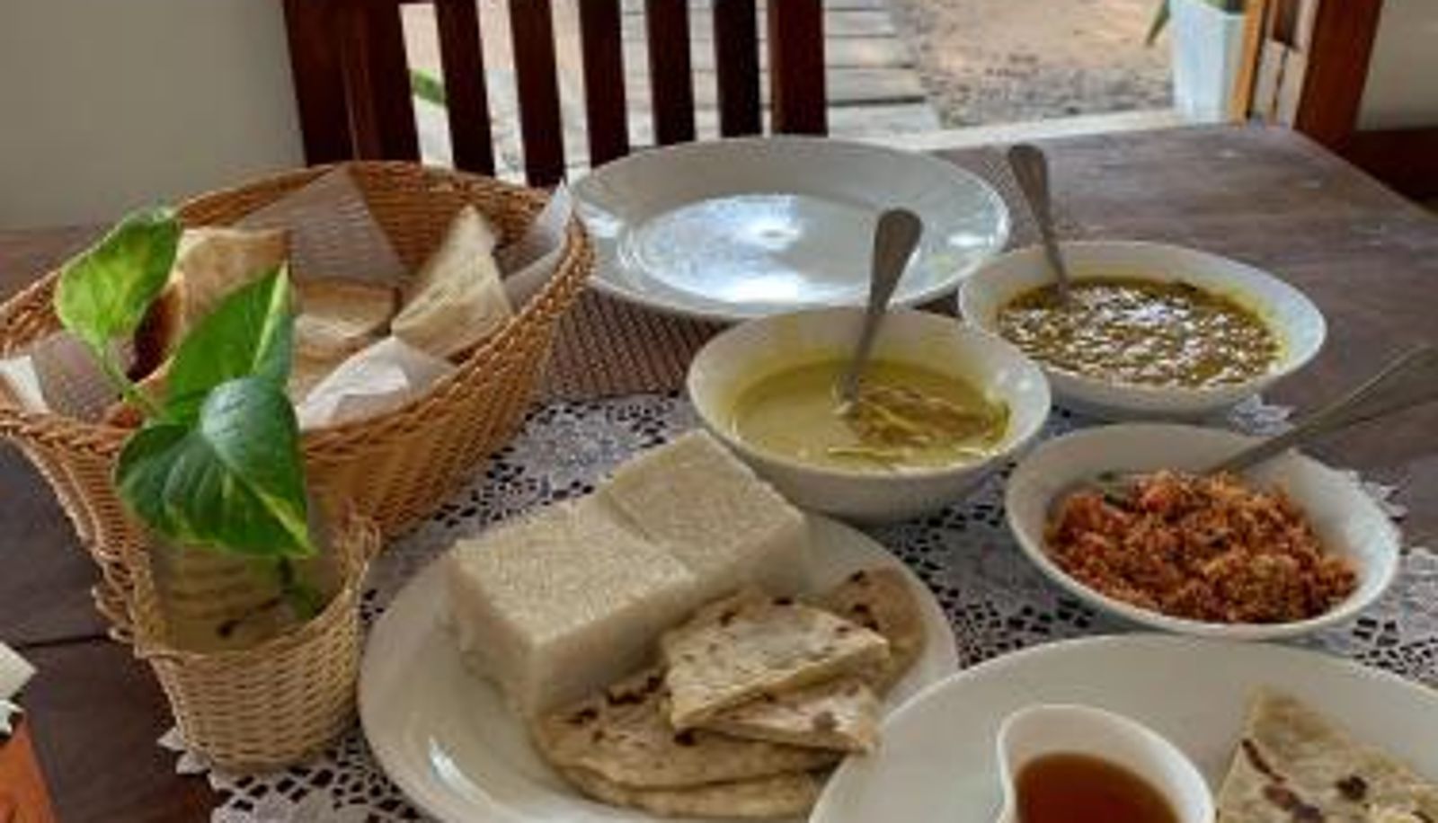 Breakfast room within the restaurant - Pearl Oceanic Resort - Trincomalee