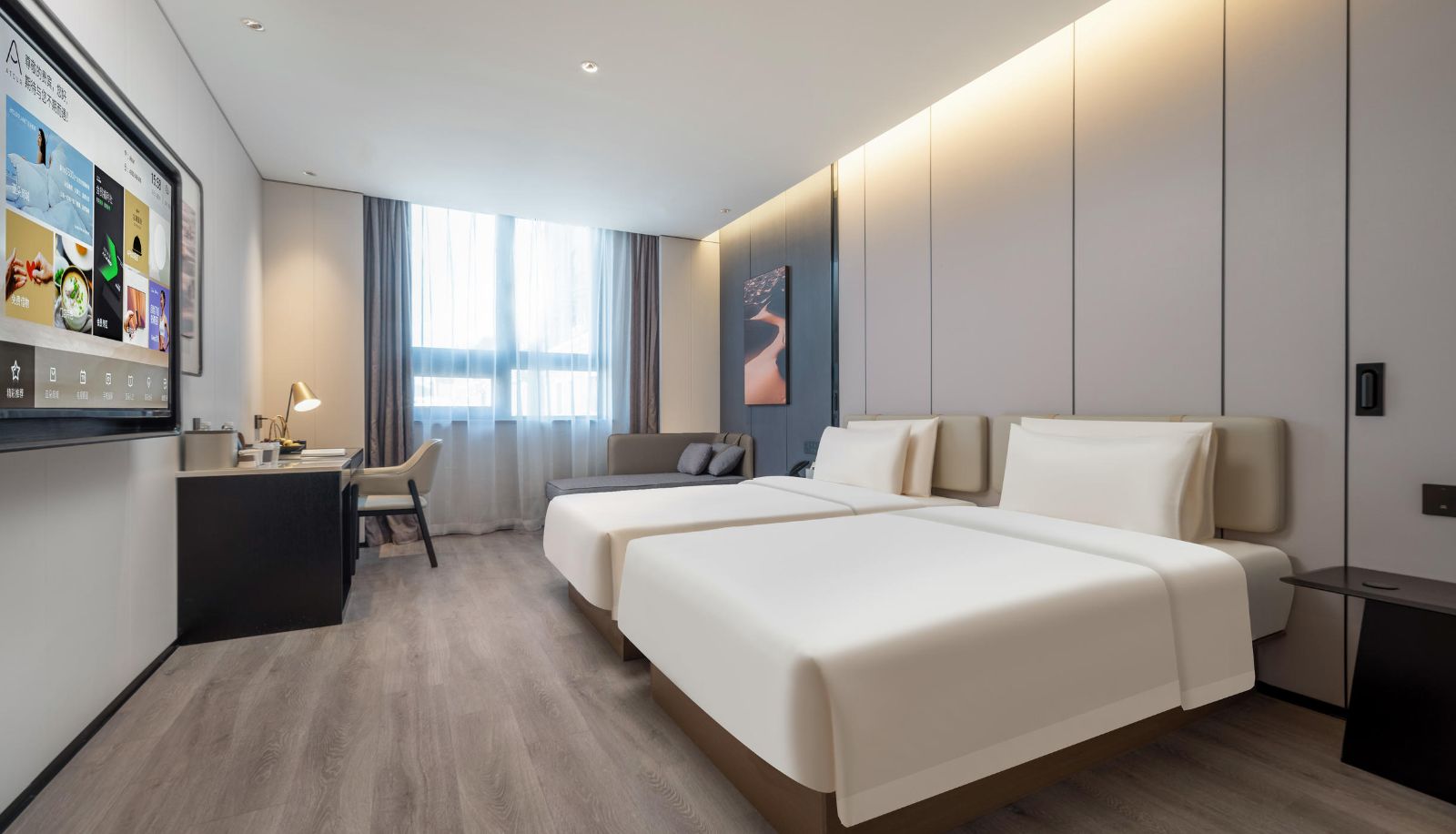 Chambre - Taizhou Jiaojiang Xueyuan Road Atour Hotel