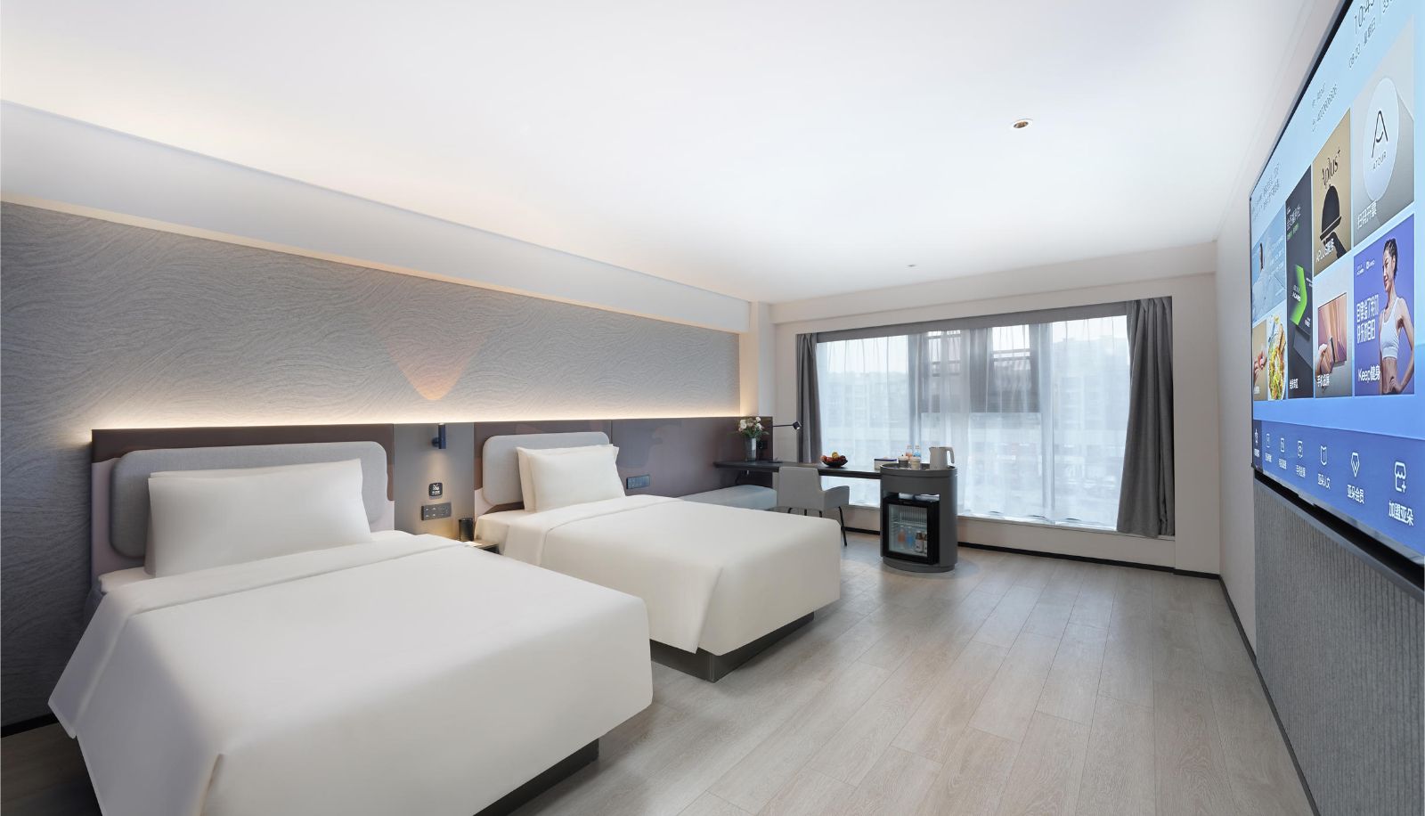Zimmer - Nanjing Chengxin Avenue Subway Station Qingju Hotel