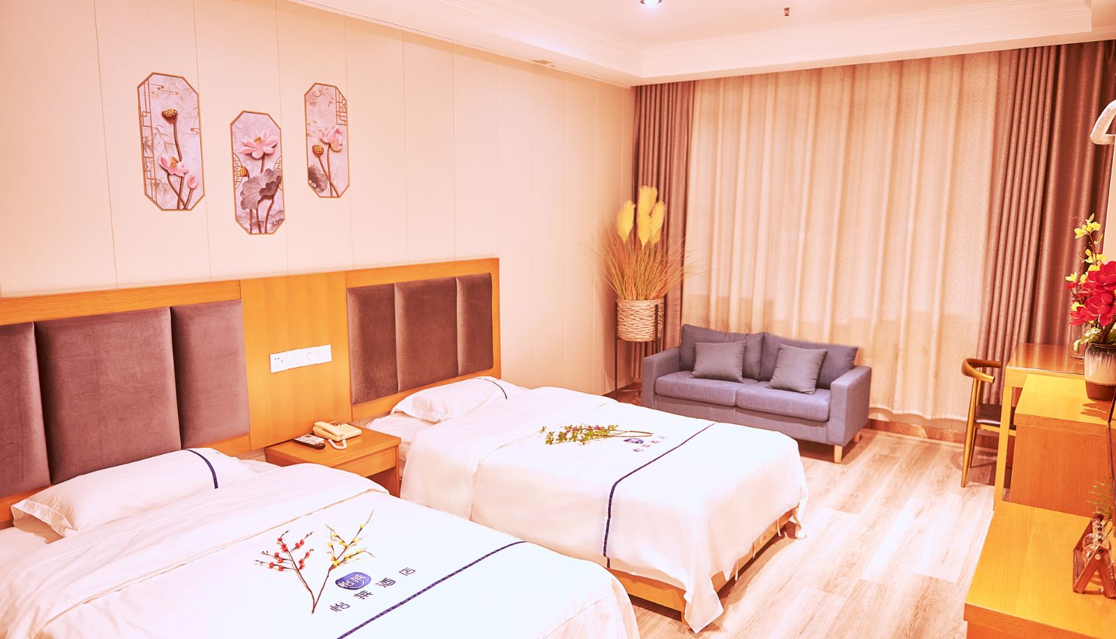 Zimmer - Yilai Zhengzhou Xinmi qinshuiqiao Hotel