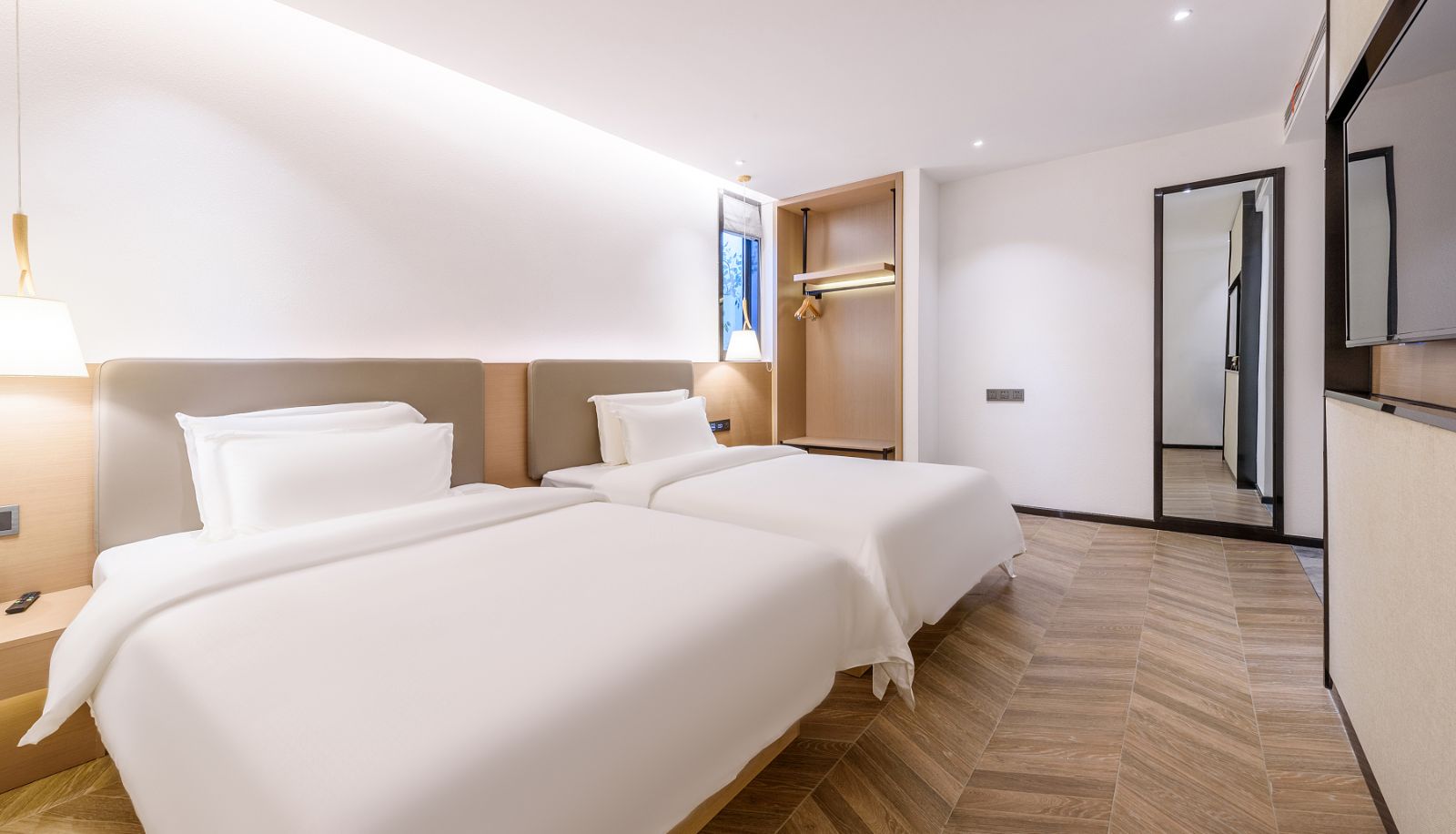 Zimmer - Hanting Youjia Hangzhou West Lake Hubin Road Pedestrian Street Hotel