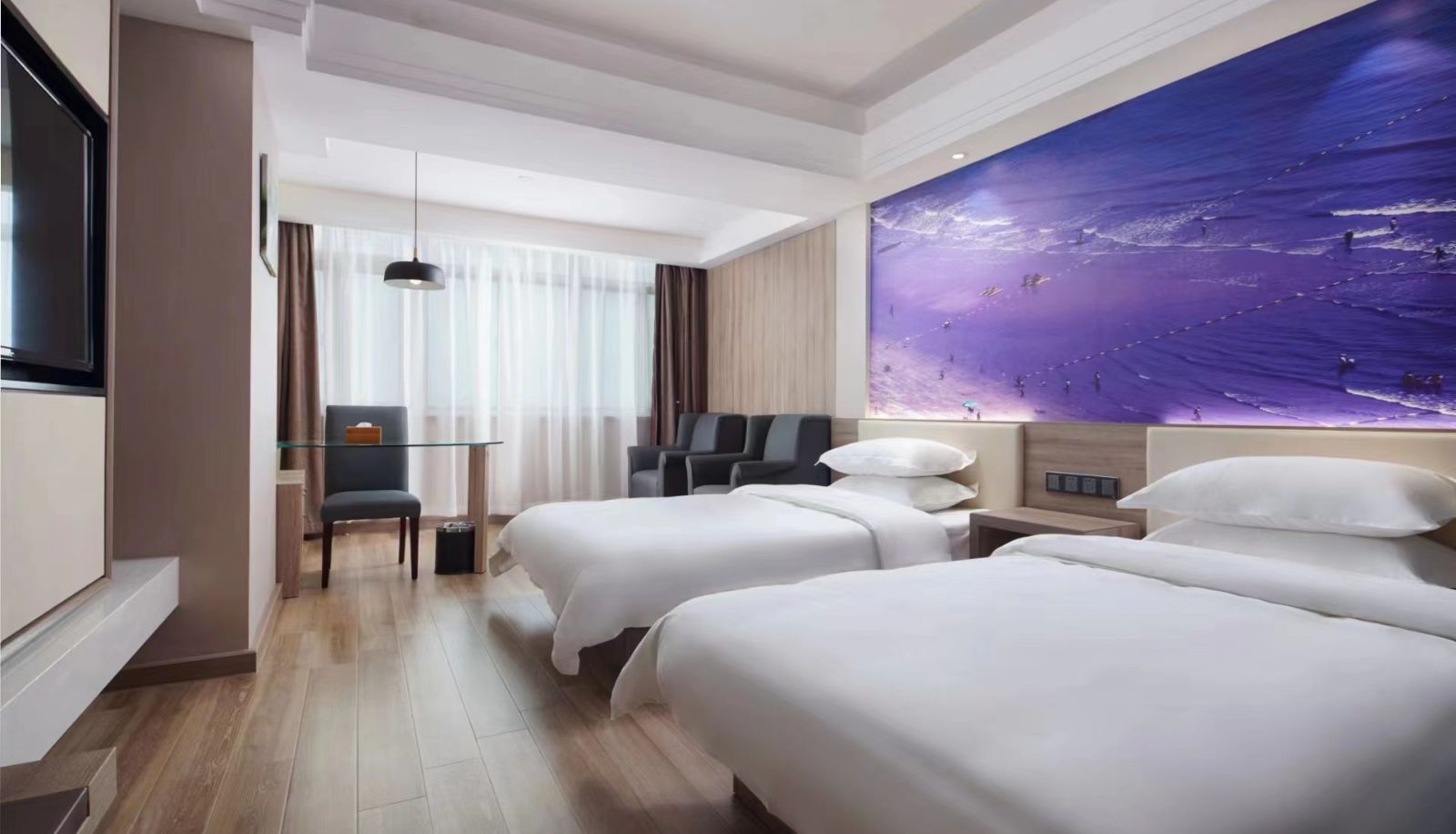 Zimmer - Yilai Lianyungang Central International Pedestrian Street Hotel