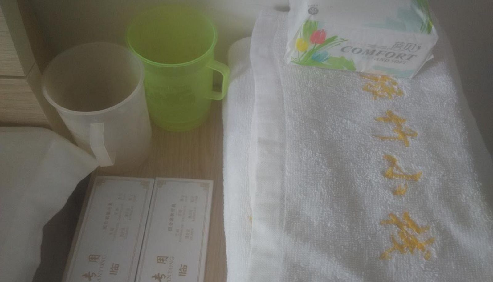 Buitenruimte van het hotel - Green Bamboo Inn