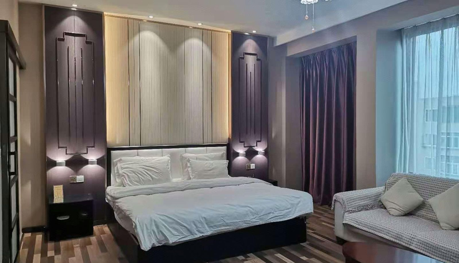 Business-Zimmer - Wanxin Business Hotel (New South Station Branch of International Convention and Exhibition Center)