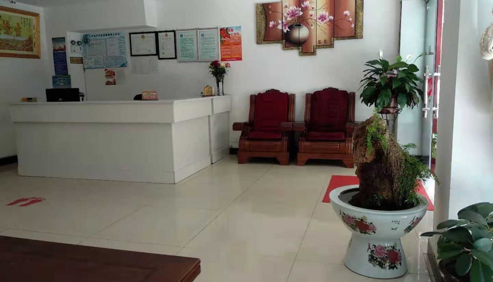 Buitenruimte van het hotel - Jiaxi Hotel