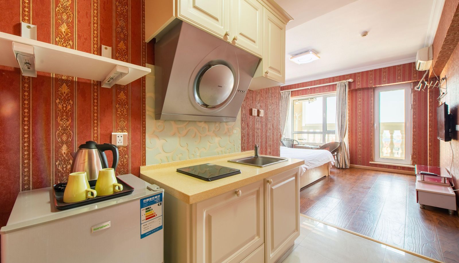 Room with sea view - Dalian Jinshitan 6F Seaview Hotel