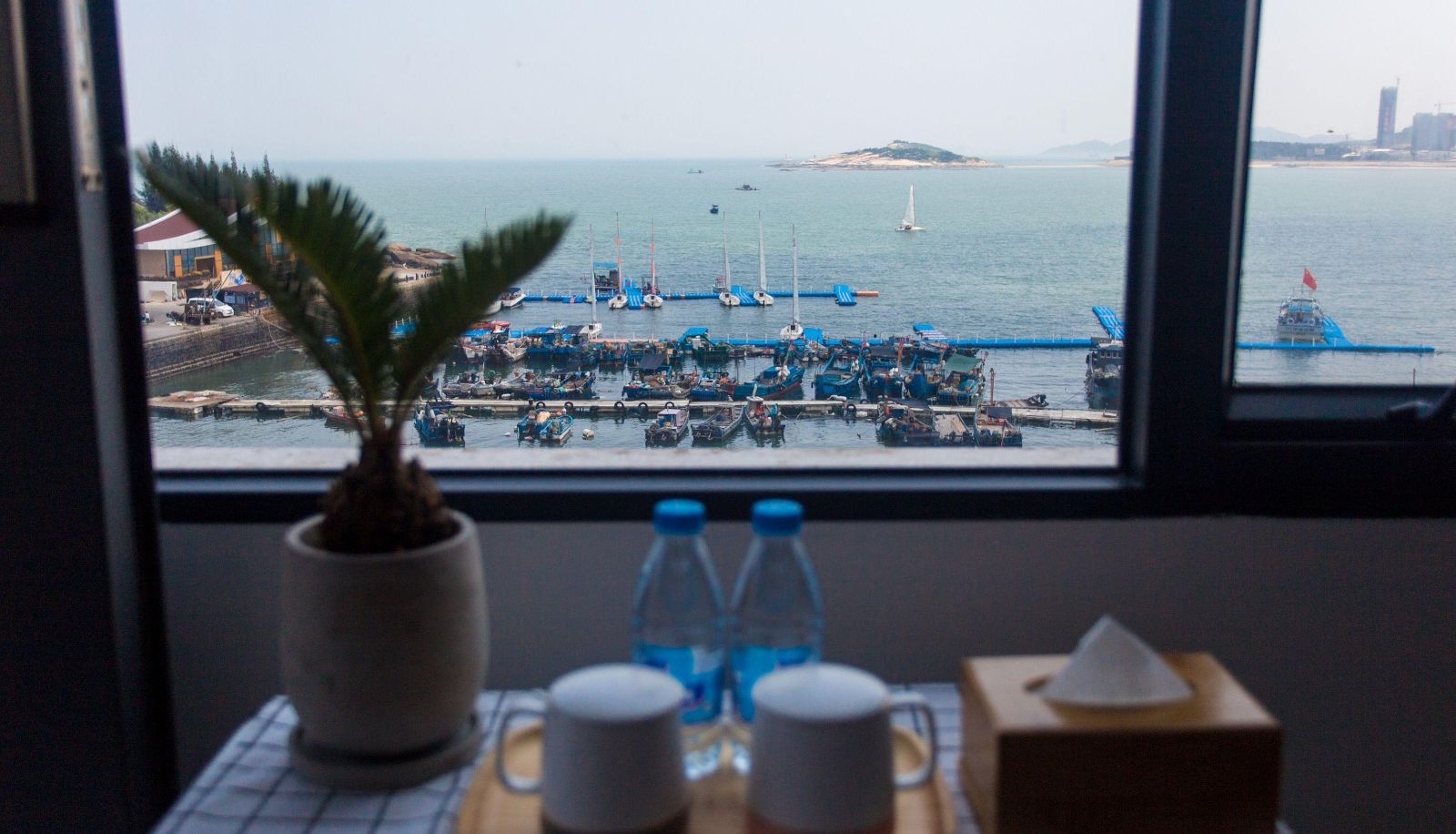 Kamer met uitzicht op zee - Floating Light Sea View Villa (Dongshan Island Branch)