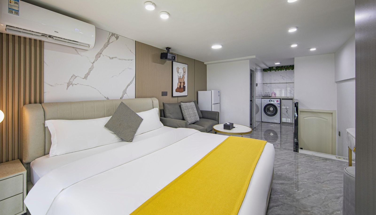 Zimmer mit Flussblick - Yunbo Zhen Beauty Pageant Hostel (Taijiang Wanda Store)