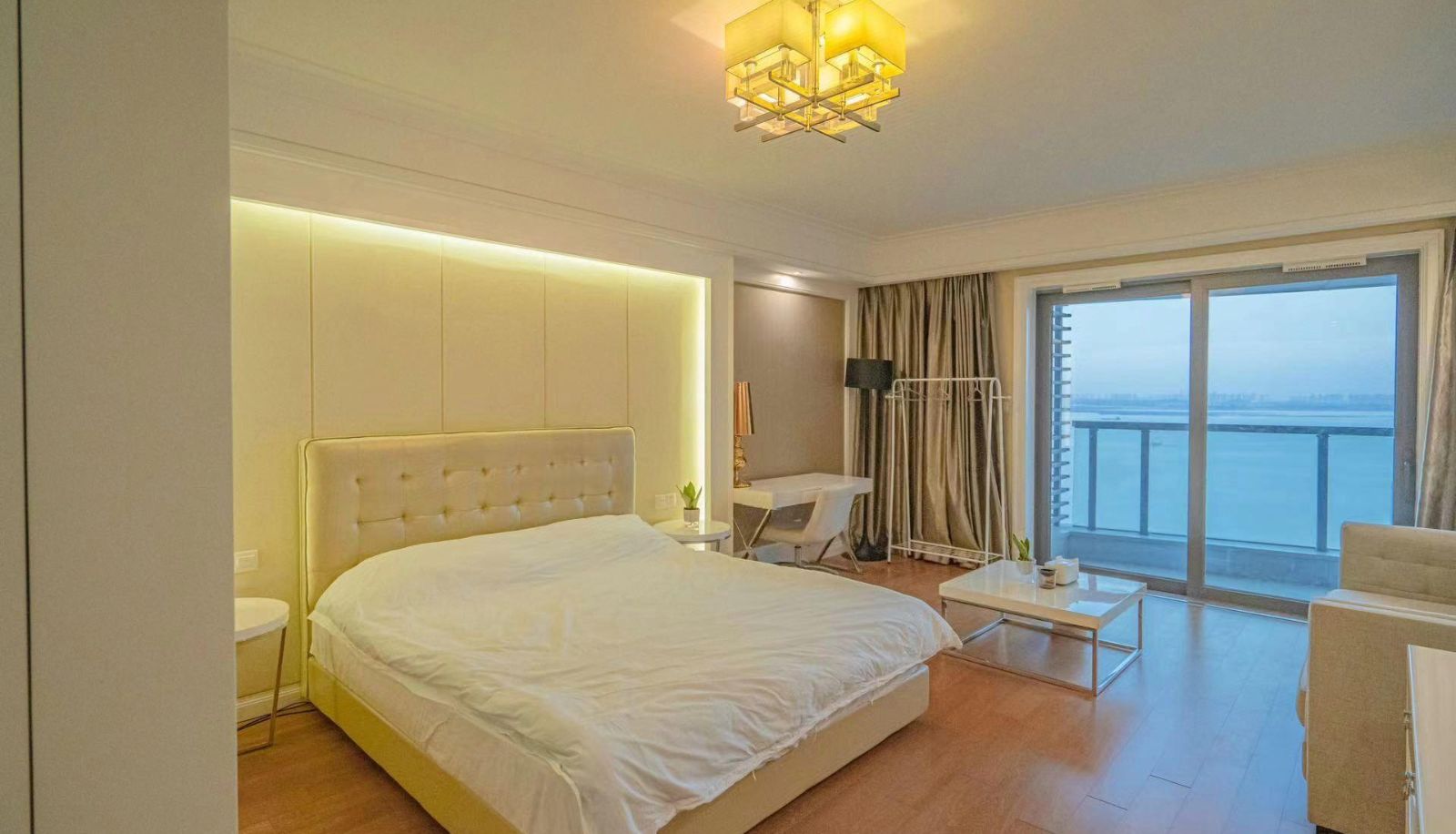 Kamer met uitzicht op zee - Xiamen Hanglu Seaview Apartment (Jindu Haishang International Store)