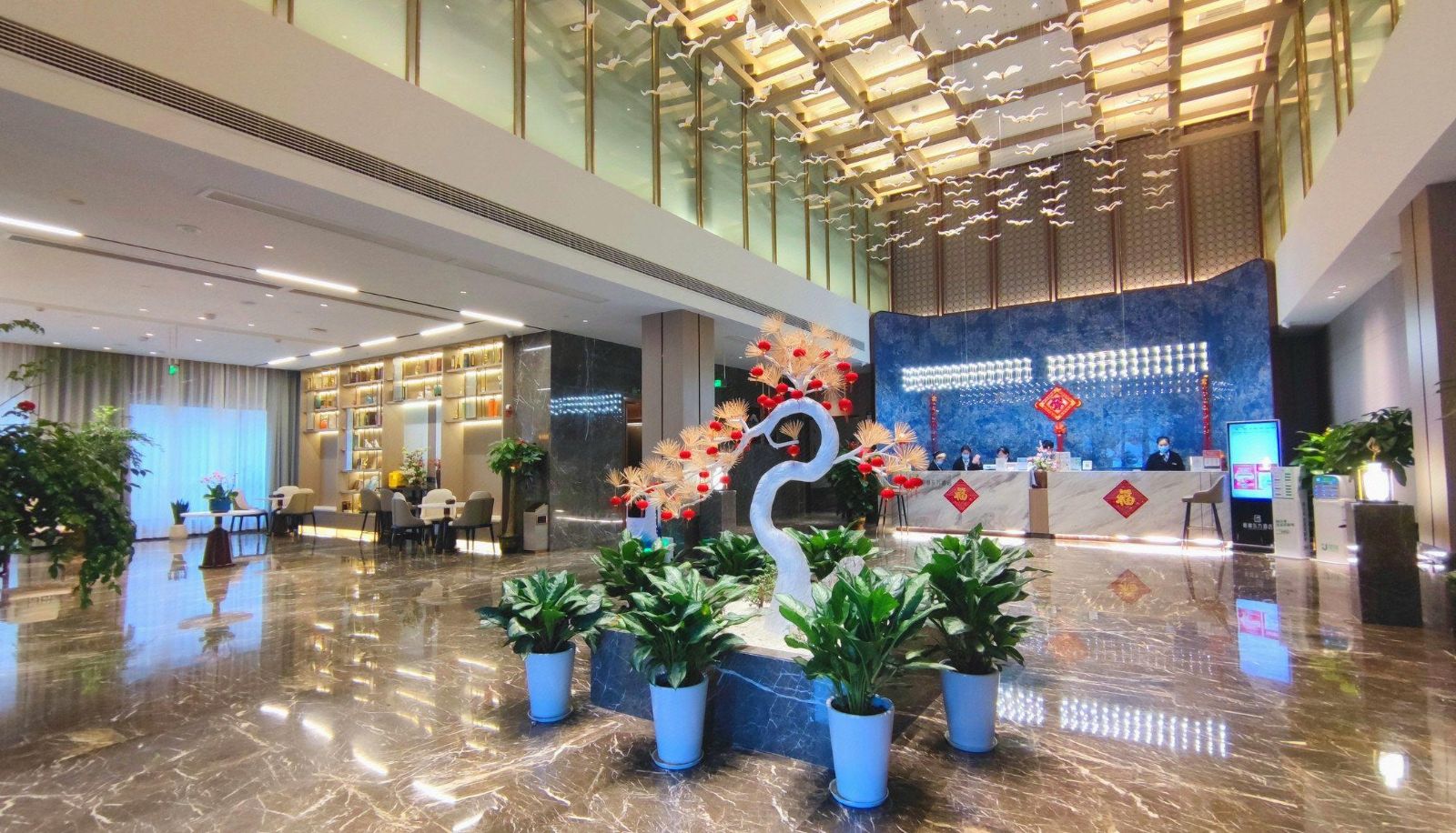 Area esterna dell'hotel - Green Oriental Hotel (Fuzhou Nancheng County High Speed Rail Station Store)