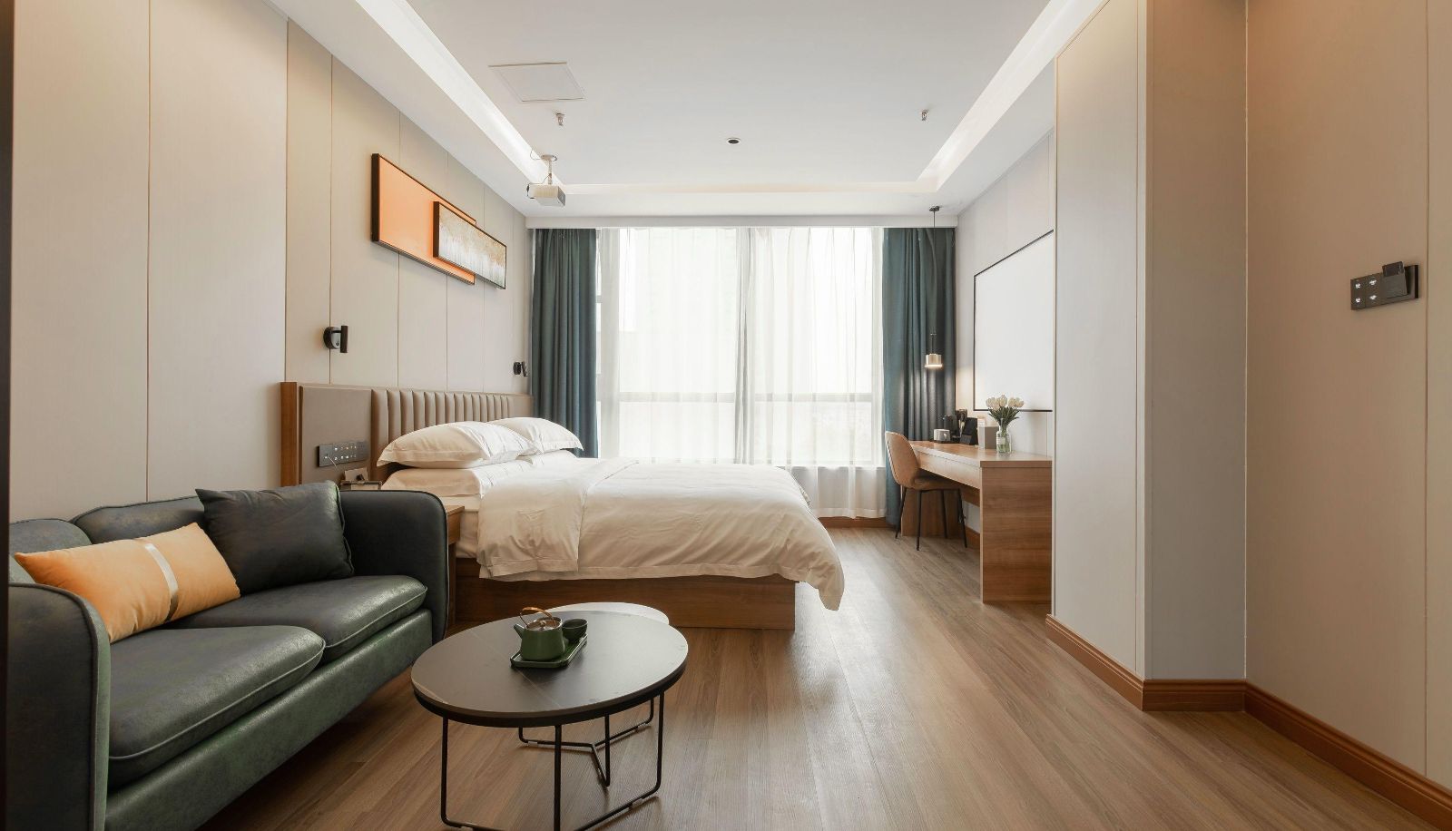 Chambre Business - Under the Home Inn - Chuzhou Port Huiwuyue Plaza Huayi Selected Hotel