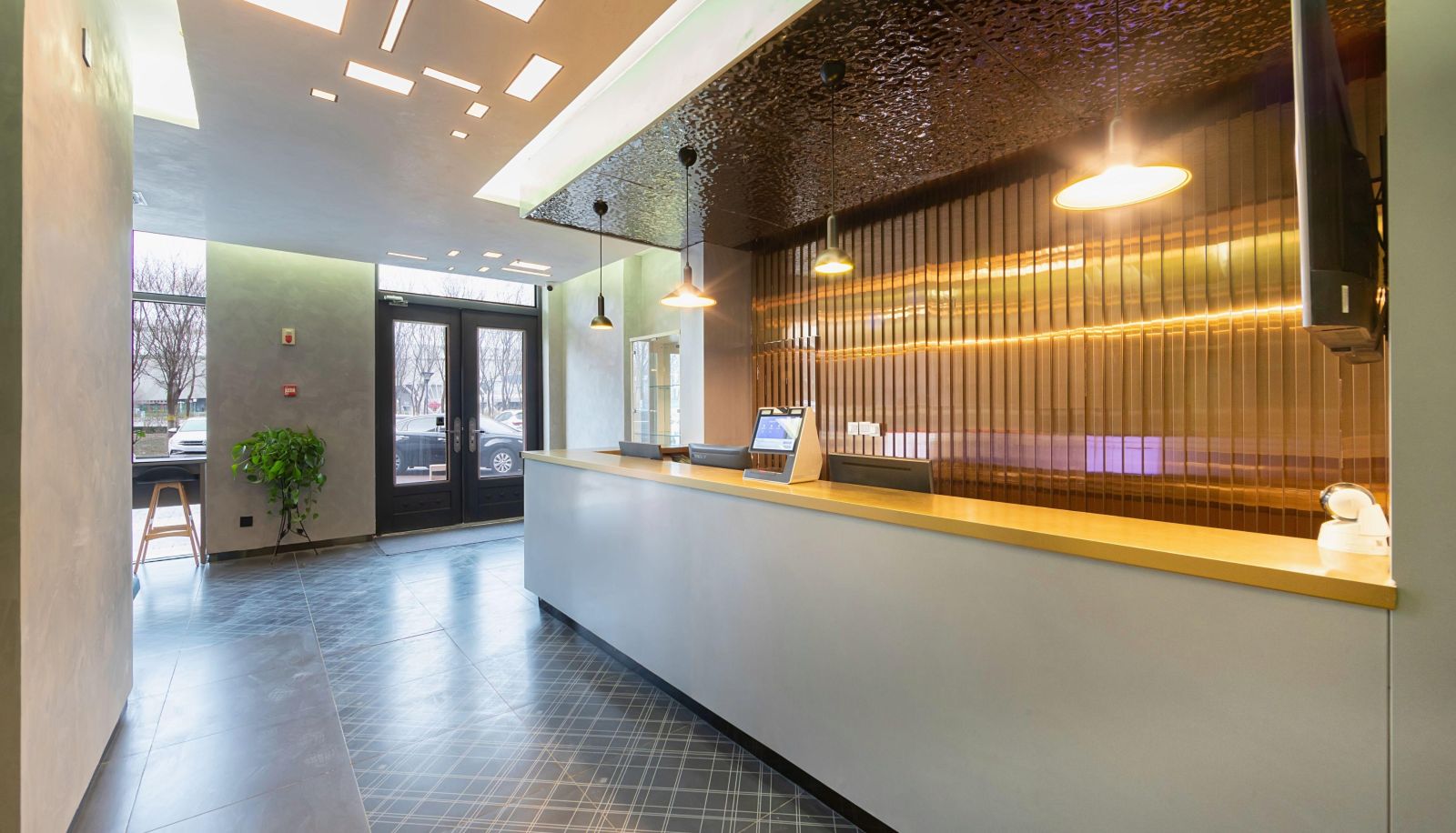 Zona exterior del hotel - Tianjin  Wuqing railway station  Florence Town Home Inn - Ruibo Cloud Hotel