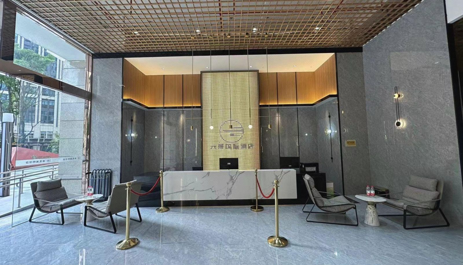 Buitenruimte van het hotel - Yunmu International Hotel (Century City Subway Station Store)