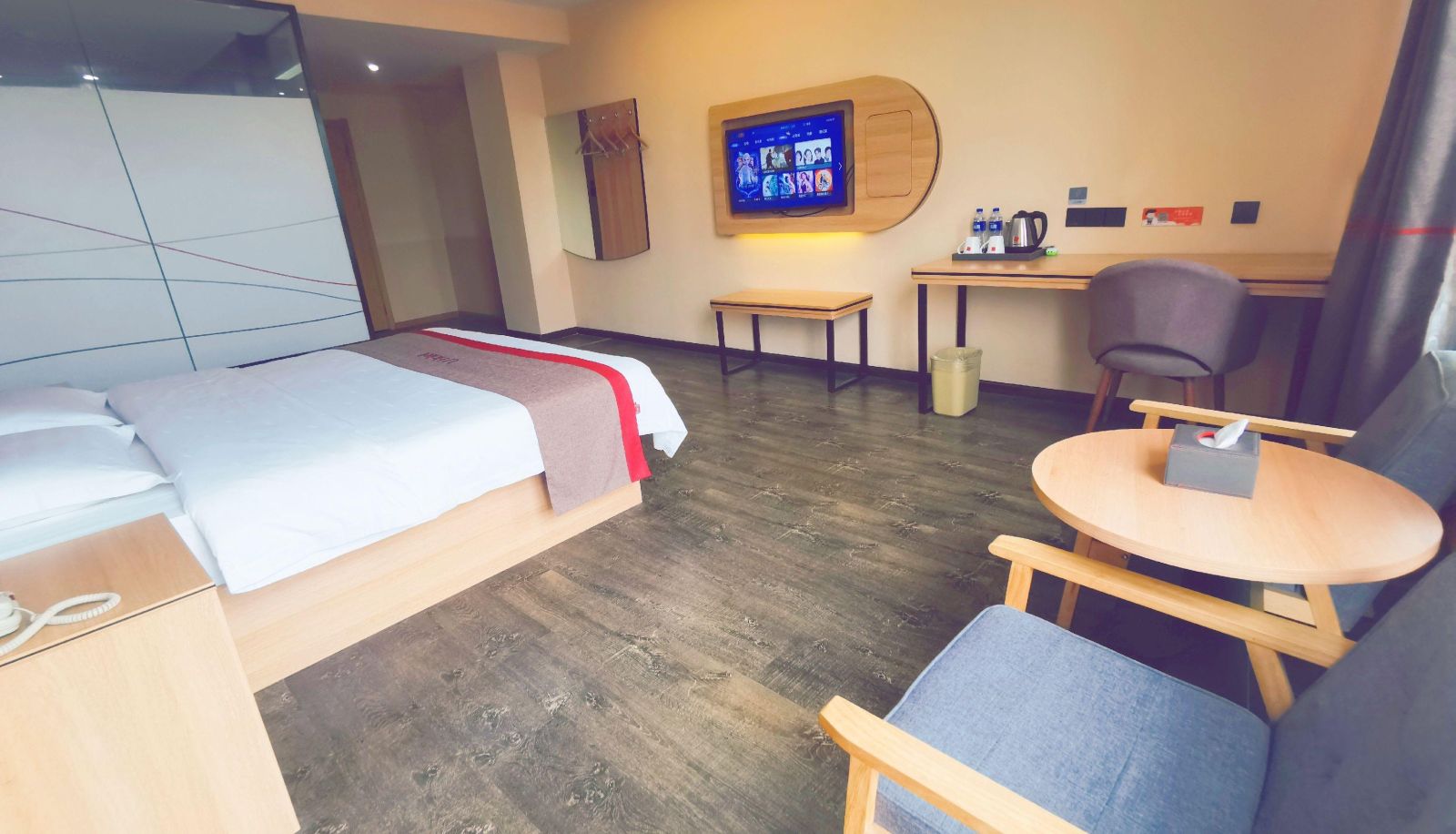 Business-kamer - Danyang)  Danbei Town Shangkeyou Hotel (Feida Industrial Park Store