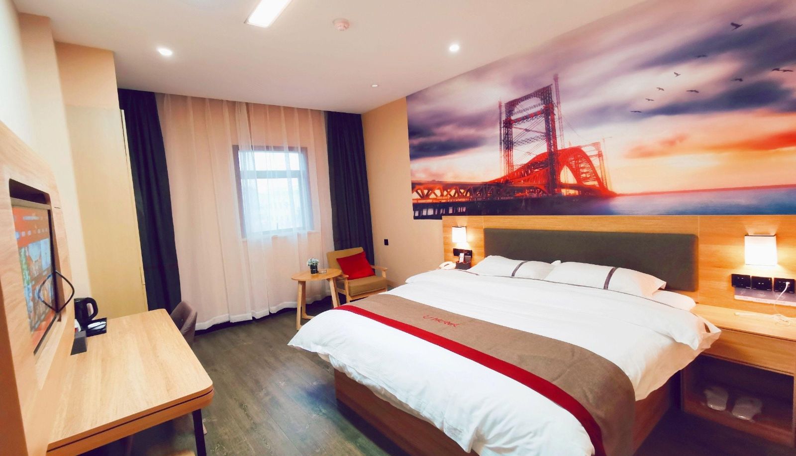 Business-kamer - Danyang)  Danbei Town Shangkeyou Hotel (Feida Industrial Park Store