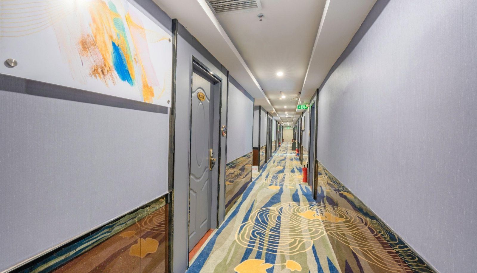 Buitenruimte van het hotel - Shiyu Jinxin Hotel (Guangzhou Baiyun Railway Station Branch)