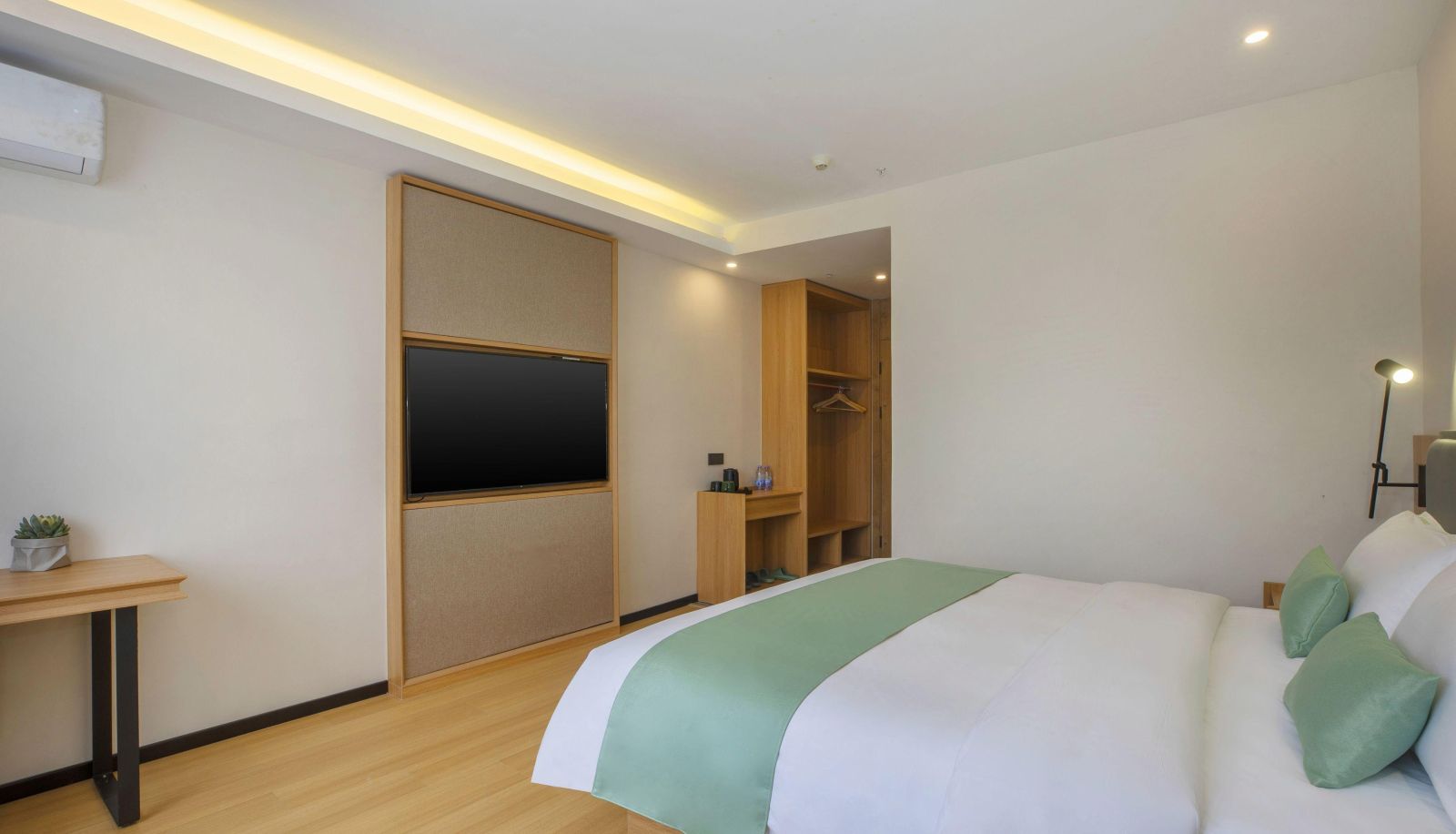 Business-kamer - Greenhouse Smart Selection Hotel (Xiamen Haicang Xinyang Branch)