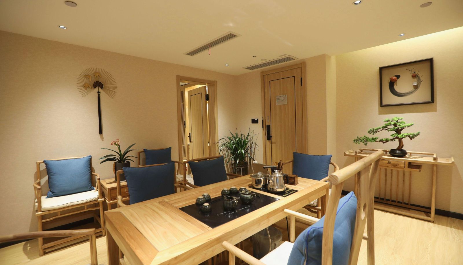 Buitenruimte van het hotel - Sumi Qixi Boutique Hotel