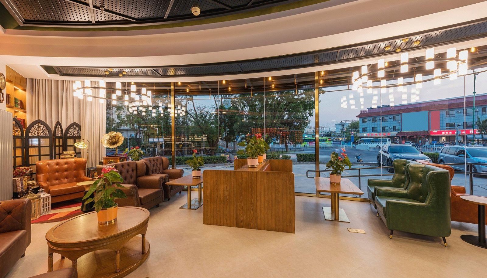 Zona exterior del hotel - Zhe   Fei Hotel (Liangxiang University City Branch of Fangshan District Government  Beijing)