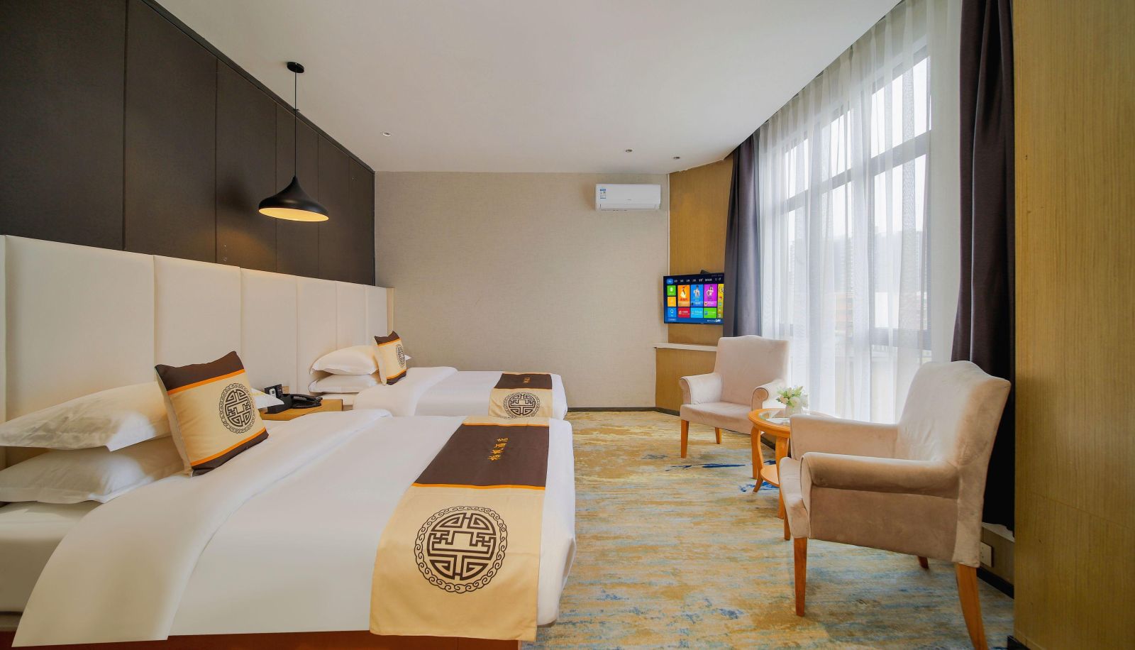 Business-Zimmer - Nongyang Road) Baifeng Hotel (Nanyang Xincun Subway Station Store