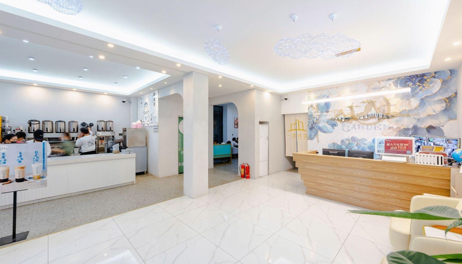 Buitenruimte van het hotel - Yijia Hotel (Jinniuling Park Store)