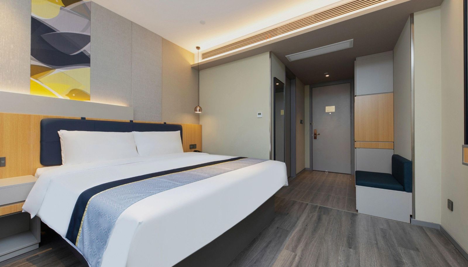 Business-Zimmer - Rujia Business Travel Hotel (Nantong Chenggang Road Branch)
