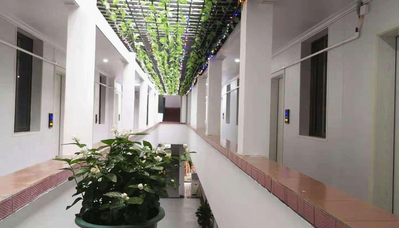 Buitenruimte van het hotel - Qiyuan Business Accommodation