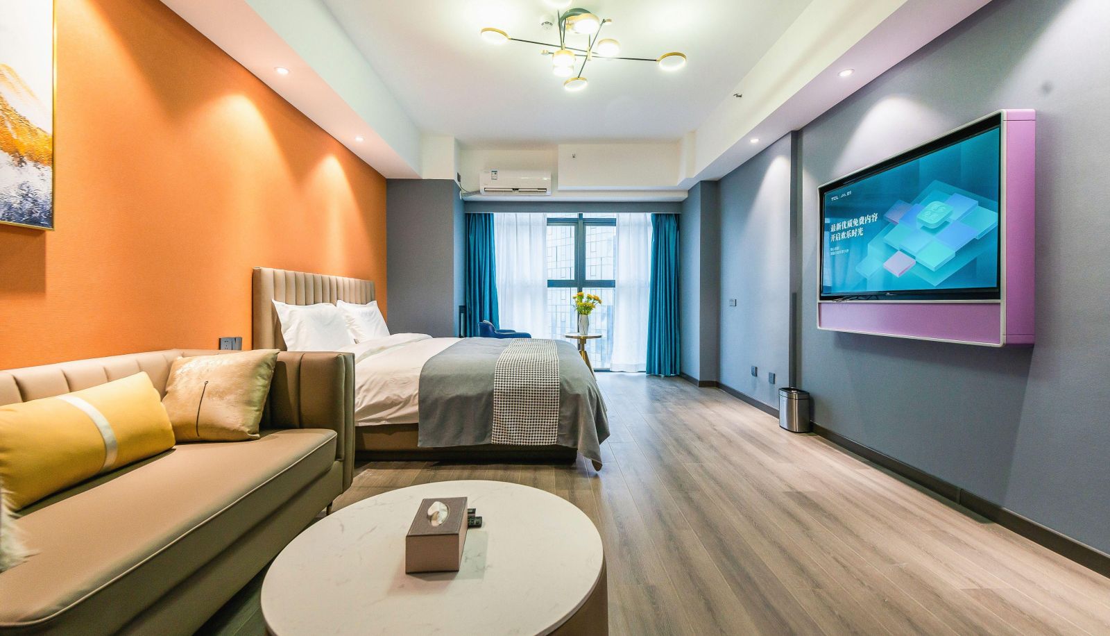 Zimmer - Green Green Hotel (Xi'an Tuanjie South Road High tech Hospital Store)