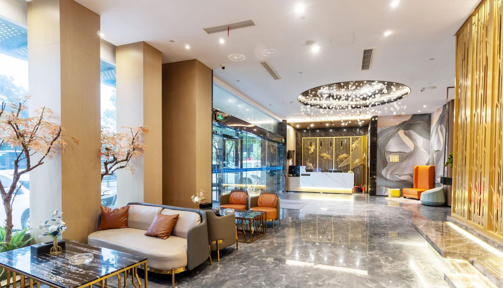 Buitenruimte van het hotel - QMAX Mr. Ying Hotel (Zhoushan Xu Zhengguo Museum Store)