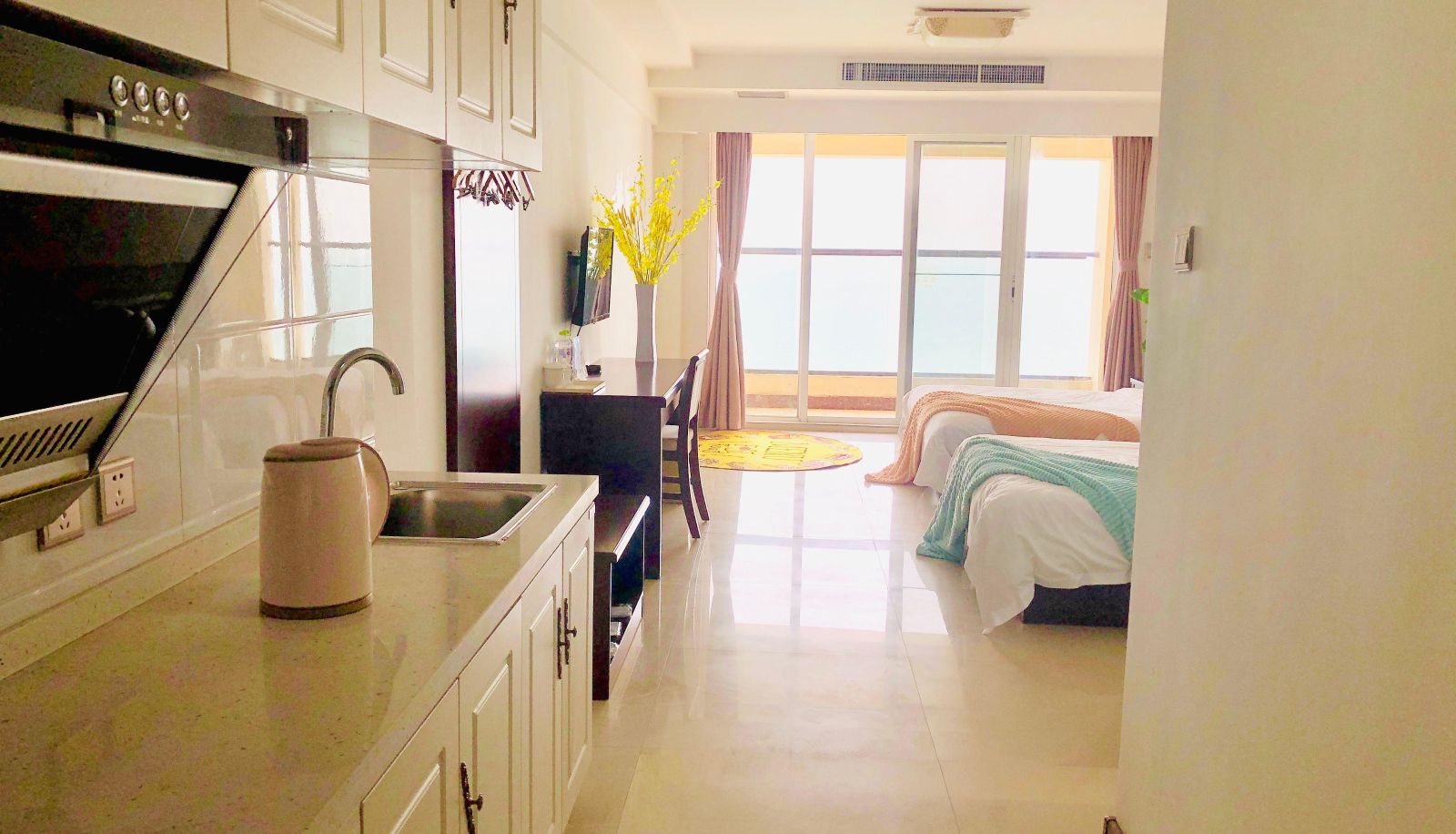 Habitación con vistas al mar - Chinese E-House Shared Hotel (Golden Beach Store)