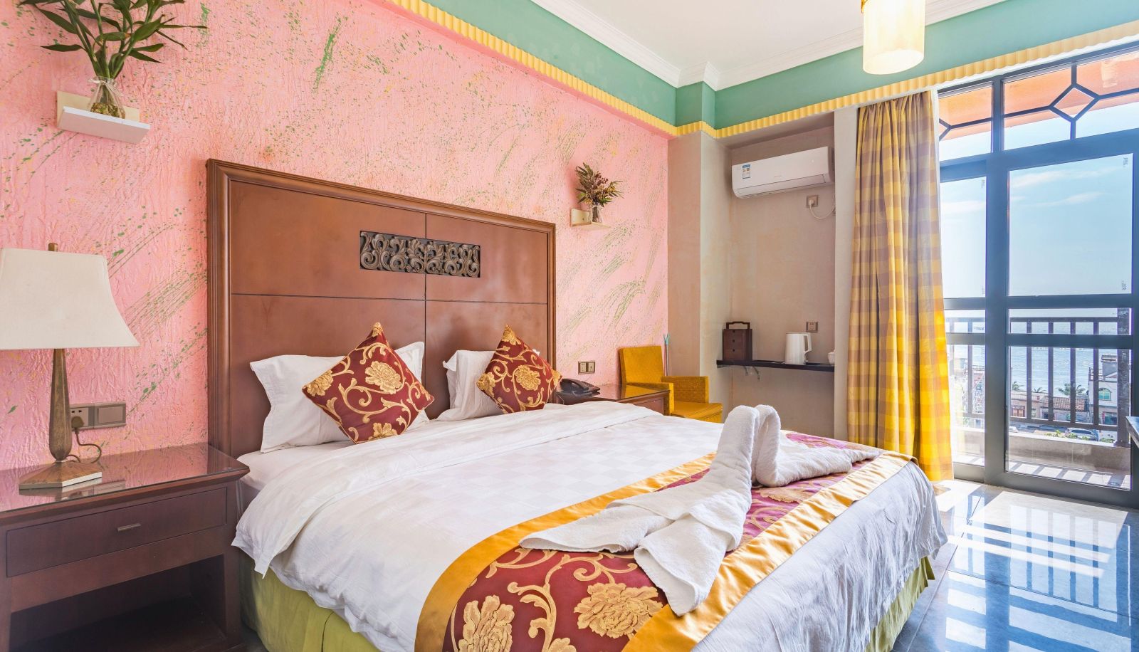 Zimmer mit Meerblick - Wanghai Road Business Hotel