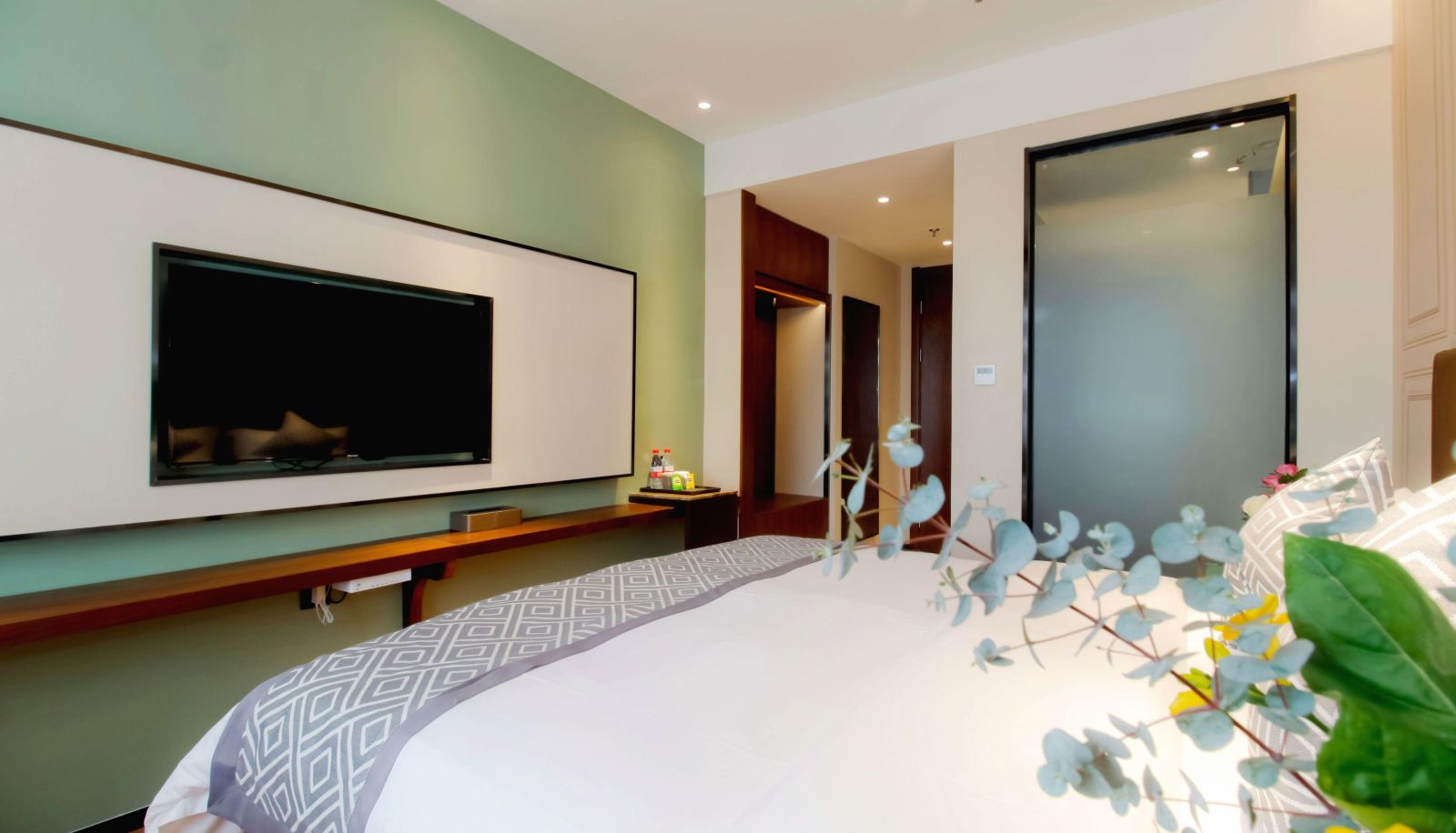 Business-Zimmer - Gemei Hotel (Hefei High-tech Yintai China Sound Valley Store)