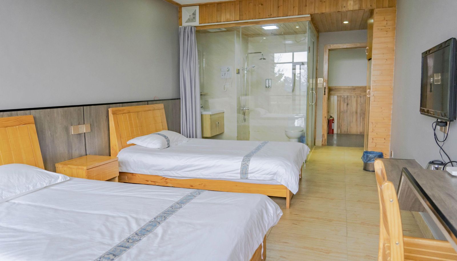 Habitación con balcón - Zhong'an Hotel (Wugong Mountain Zhong'an Branch)