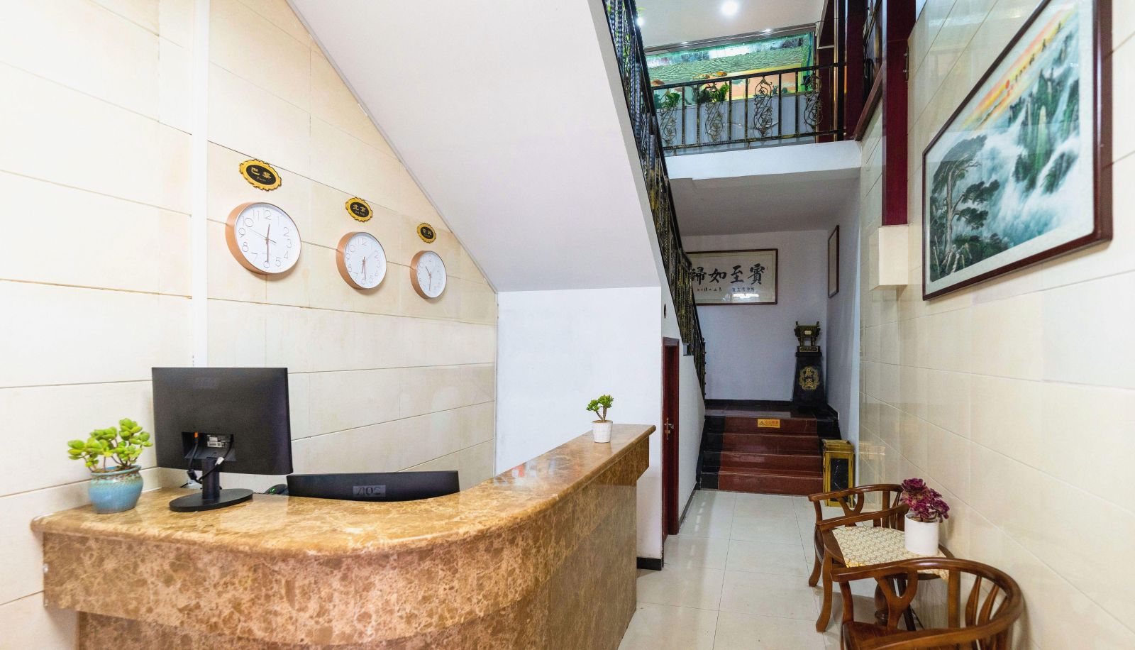 Buitenruimte van het hotel - Changxing Selected Hotel (Longshou Original Subway Station Store)